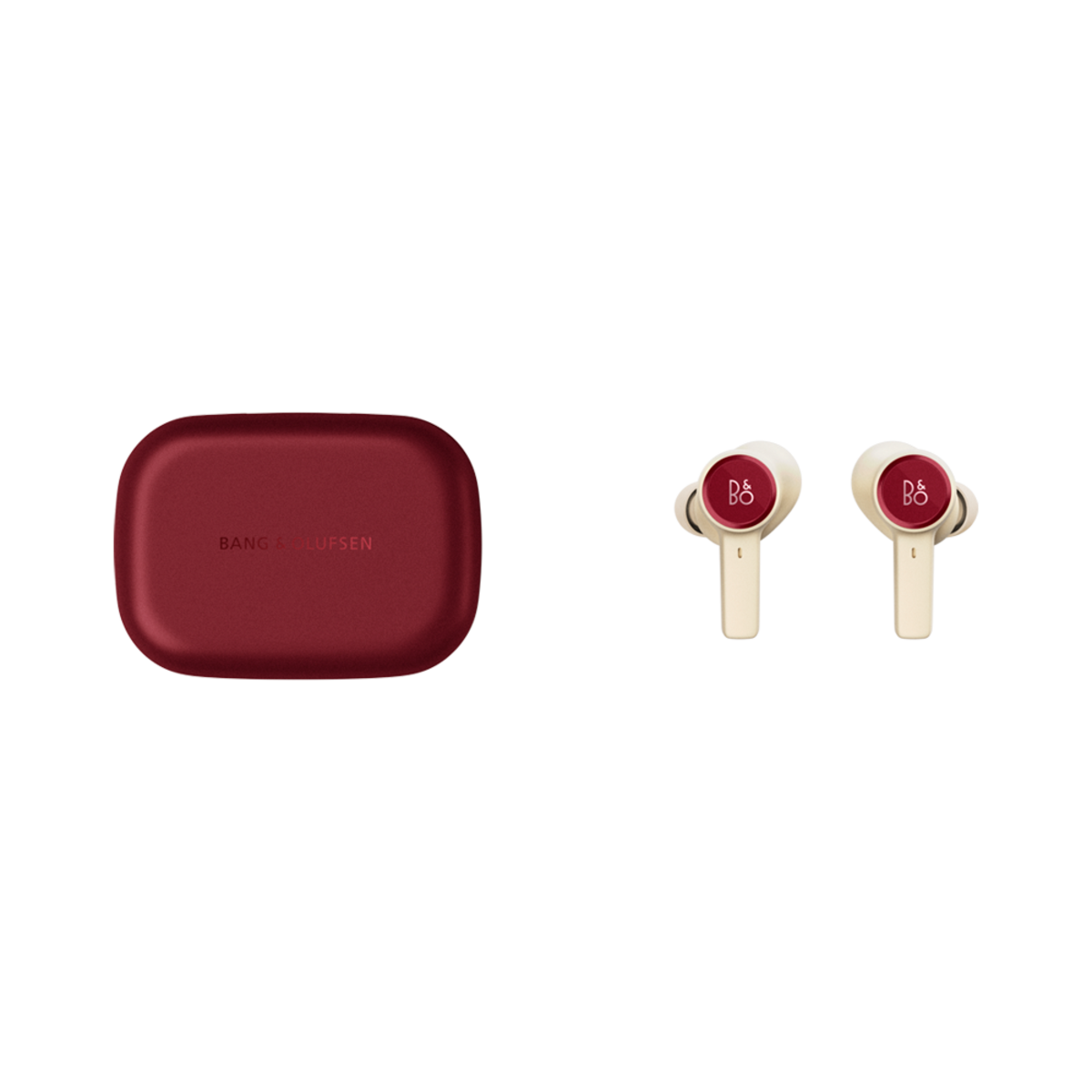 Cận cảnh Tai Nghe B&O Beoplay EX - Lunar Red (Openbox) tại Piano House